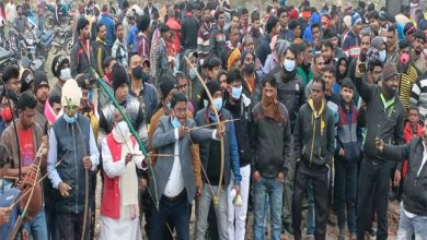 Photo of धनबाद : JMM कार्यकर्ताओं ने किया “बेझा-बिंधा” कार्यक्रम का आयोजन, सर्वश्रेष्ठ धनुर्धर का हुआ चयन