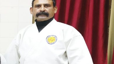 Photo of कराटे मास्टर मानस सिन्हा को 8वीं डान की उपाधि