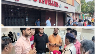 Photo of जमशेदपुर में एयरपोर्ट के नजदीक ज्वेलरी दुकान में नकाबपोश अपराधियों ने हथियार के बल पर लूटपाट की घटना को दिया अंजाम
