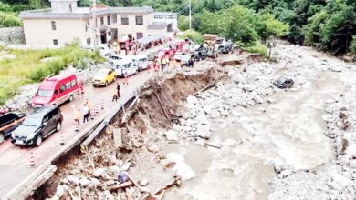 Photo of चीन में बाढ़ और भूस्खलन ने मचाई तबाही, अब तक 47 लोगों की मौत